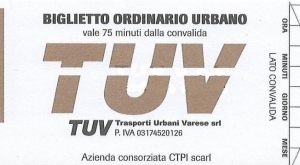 Validità biglietto urbano 